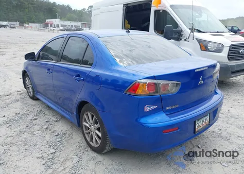 2016 Mitsubishi Lancer Es из США, поврежденный, VIN JA32U2FU7GU001828